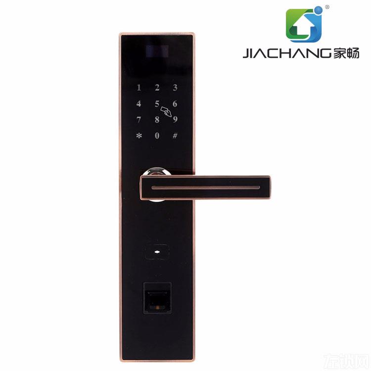 家用防盗门智能锁 触屏指纹锁JCWL-01价格