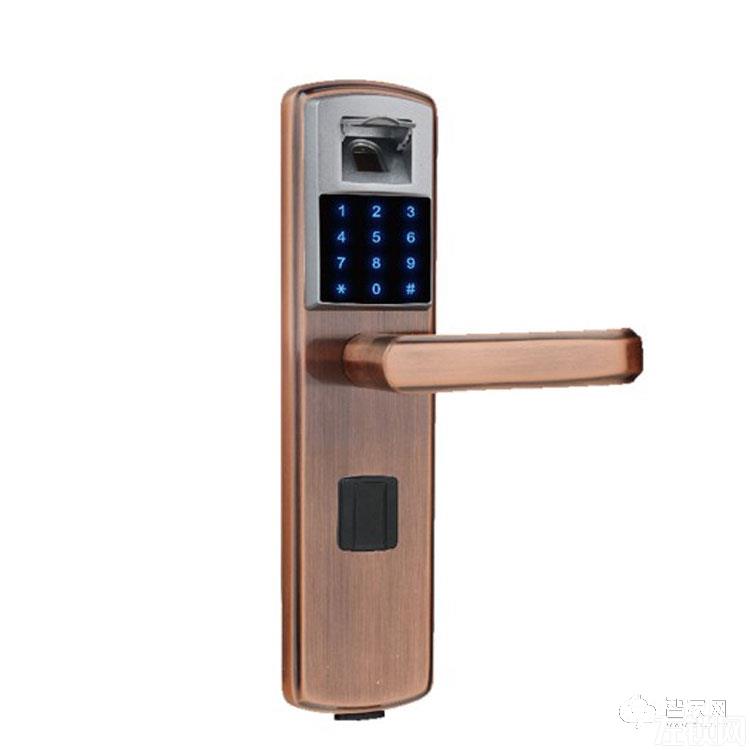 简约型指纹防盗锁 家用电子密码锁I-Lock 1价格