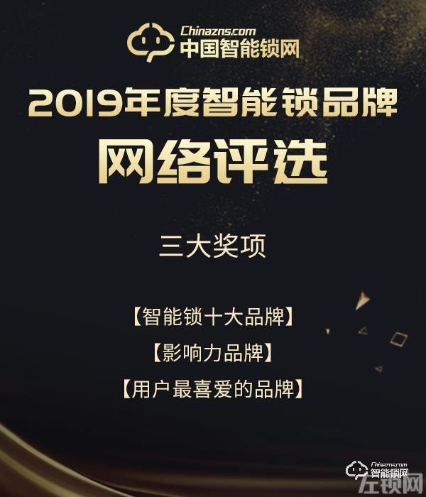 “2019智能锁品牌评选活动”报名结束，超百家智能锁品牌入围，投票火热进行中